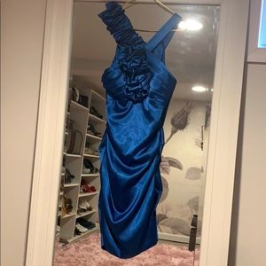 Blue dress